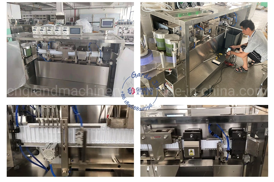 Automatic Single-Dose Liquid Perfume Plastic Ampoule Filling Machine Ggs-118