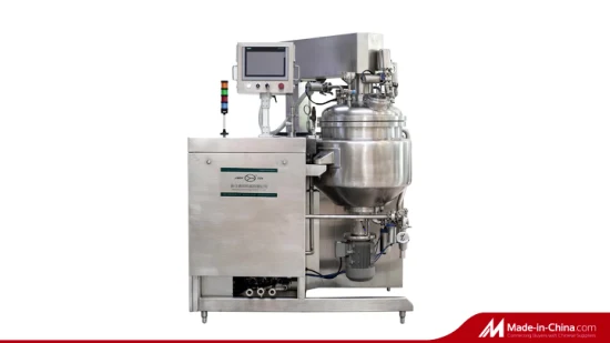 Máquina de Emulsificação Homogeneizadora a Vácuo Preço de Fábrica Máquina Emulsificadora Homogeneizadora a Vácuo