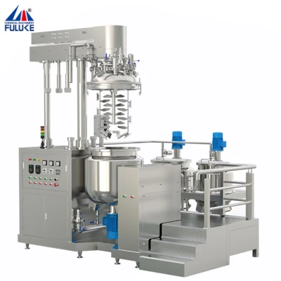 Fme Seriles Vacuum Emulsifying Homogeneizer Mixer Machine para Emulcificar Cream Maker Machine