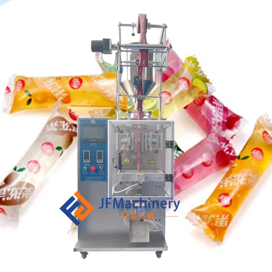 Sachê Vertical Automático Saco de Vara Suco de Frutas Ice Lolly Geléia Picolé Líquido Máquina de Embalar Água